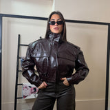 Jacket ecopelle bomb