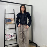 Jacket stringhe lavaggio 0