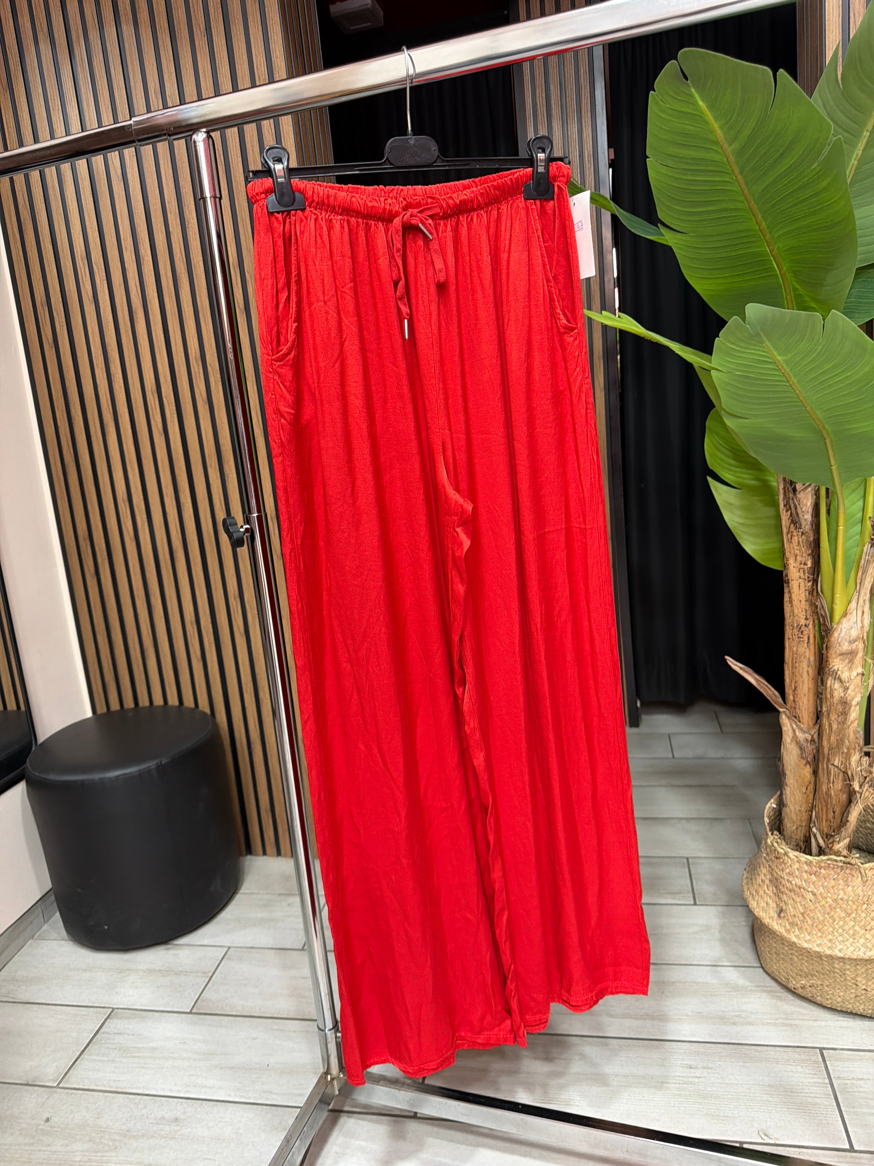 Pantalone satin