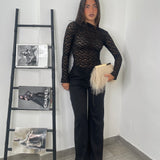 Maglia kim macramè