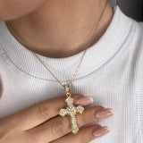 Collana croce oro