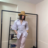 Camicia stringhe