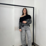 Jeans modello levi grigio