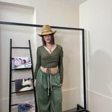 Pantaloni in lino