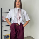 T-shirt foulard