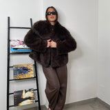 Pantalone in ecopelle