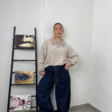 Pantalone effetto jeans