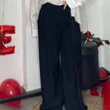 Pantalone doppio bottone trasve