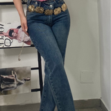 Jeans doble botton