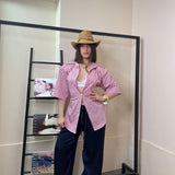 Camicia stringhe