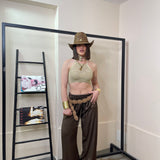 Pantalone satin