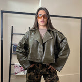 Chiodo in ecopelle wow