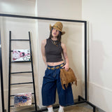 Bermuda jeans cowgirl