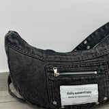 BORSA DENIM SCURO