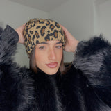 CAPPELLO BERRETTO LEOPARDATO