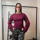 Maglia long sleeve just