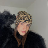 CAPPELLO BERRETTO LEOPARDATO