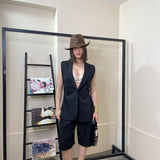 Tailleur gilet&bermuda
