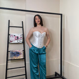 Pantalone satin
