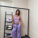 Pantalone satin