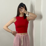 Canotta top multicolor