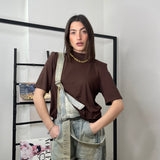 T-shirt mezze maniche multicolor