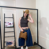 Bermuda jeans cowgirl