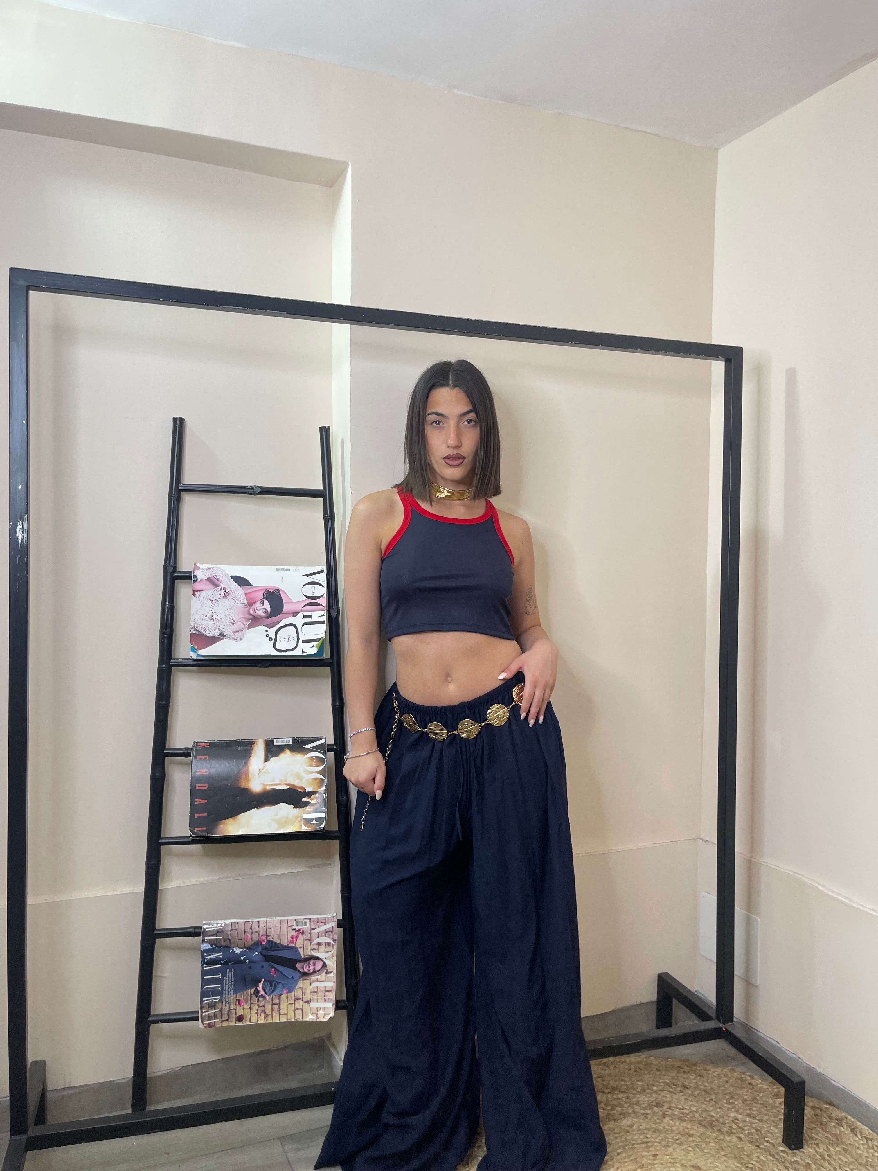 Pantalone low