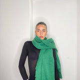 SCIARPA CASHMERE VERDE