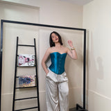 Pantalone satin