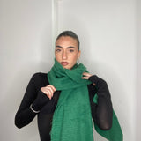 SCIARPA CASHMERE VERDE