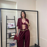 Tailleur crop