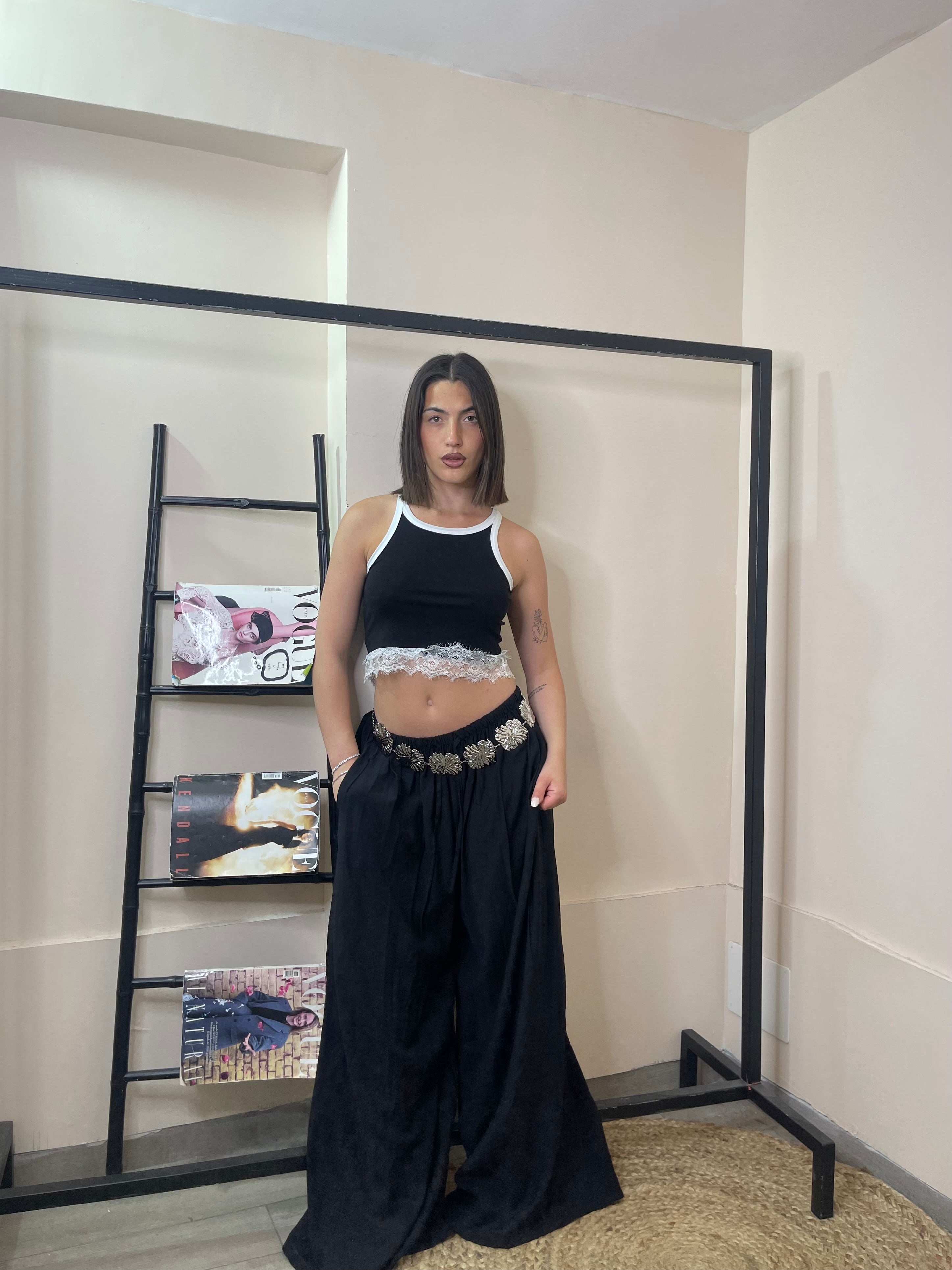 Pantalone low