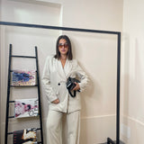 Tailleur office gessato