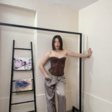 Pantalone satin