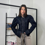 Jacket stringhe lavaggio 0