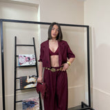 Tailleur crop