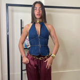 Top denim aurora