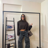 Jeans mimetico grigio