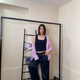 Pantalone satin